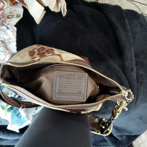 RARE VINTAGE COACH PATCHWORK HOBO - Picture 15 of 15